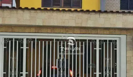 Sobrado com 3 dormitórios à venda, 152 m² por R$ 484.999,99 - Vila Camilópolis - Santo André/SP
