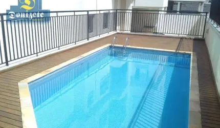 Apartamento para alugar, 88 m² por R$ 4.280,00/mês - Campestre - Santo André/SP