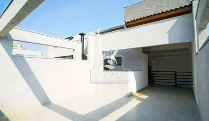 Cobertura com elevador e 2 dormitórios à venda, 106 m² por R$ 720.000 - Jardim - Santo André/SP