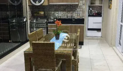 Apartamento com 3 dormitórios à venda, 192 m² por R$ 2.650.000,00 - Vila Gilda - Santo André/SP