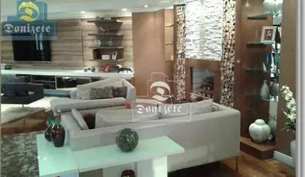 Apartamento com 4 dormitórios à venda, 435 m² por R$ 3.200.000,00 - Jardim - Santo André/SP