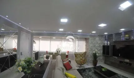 Apartamento com 3 dormitórios à venda, 138 m² por R$ 1.350.000,00 - Centro - Santo André/SP