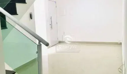 Cobertura com 2 dormitórios e 1 suíte/1 vaga  à venda, 100 m² por R$ 470.000 - Utinga - Santo André/SP