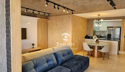 Apartamento com 3 dormitórios à venda, 115 m² por R$ 1.160.000,00 - Vila Valparaíso - Santo André/SP