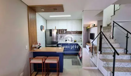 Sobrado com 2 dormitórios à venda, 123 m² por R$ 679.000,00 - Campestre - Santo André/SP