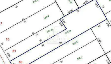 Terreno à venda, 553 m² por R$ 2.150.000,00 - Campestre - Santo André/SP