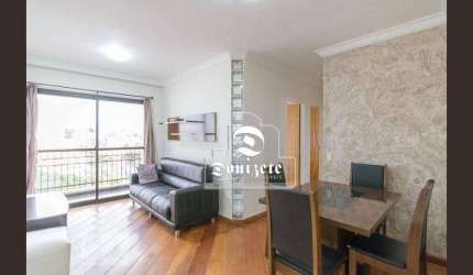 Apartamento para alugar, 78 m² por R$ 3.474,00/mês - Vila Floresta - Santo André/SP