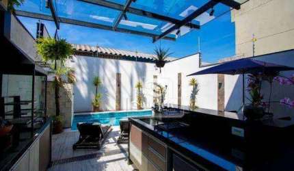 Sobrado com 3 dormitórios à venda, 386 m² por R$ 2.799.000,00 - Vila Pires - Santo André/SP