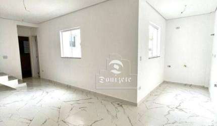 Cobertura com 2 dormitórios à venda, 104 m² por R$ 599.999,99 - Santa Maria - Santo André/SP