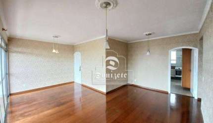 Apartamento com 3 dormitórios para alugar, 141 m² por R$ 3.982,07/mês - Campestre - Santo André/SP