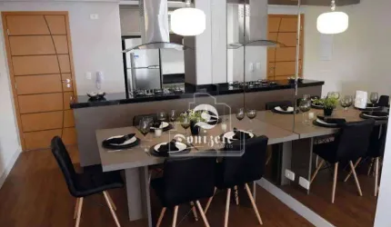 Apartamento à venda, 82 m² por R$ 610.000,10 - Parque das Nações - Santo André/SP