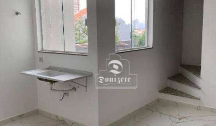 Cobertura com 2 dormitórios à venda, 104 m² por R$ 630.000,00 - Santa Maria - Santo André/SP