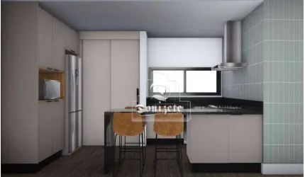 Apartamento para alugar, 85 m² por R$ 8.808,33/mês - Jardim - Santo André/SP
