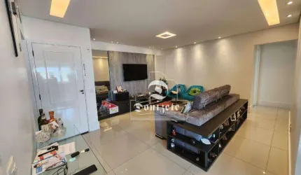 Apartamento com 3 dormitórios à venda, 126 m² por R$ 1.379.999,99 - Vila Scarpelli - Santo André/SP