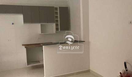 Apartamento com 2 dormitórios à venda, 48 m² por R$ 290.000,00 - Vila Junqueira - Santo André/SP