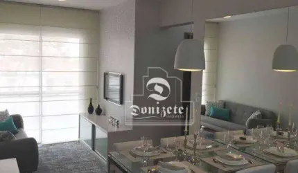 Apartamento com 2 dormitórios à venda, 62 m² por R$ 617.000,00 - Campestre - Santo André/SP