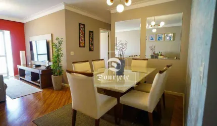 Apartamento com 3 dormitórios à venda, 84 m² por R$ 743.000,00 - Vila Valparaíso - Santo André/SP