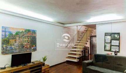 Sobrado com 3 dormitórios, 206 m² - venda por R$ 750.000,00 ou aluguel por R$ 3.906,02/mês - Jardim - Santo André/SP