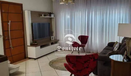 Sobrado com 3 dormitórios à venda, 150 m² por R$ 890.000,00 - Vila Alzira - Santo André/SP
