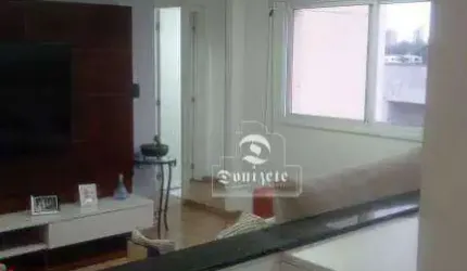 Apartamento com 2 dormitórios à venda, 58 m² por R$ 477.000,00 - Vila Valparaíso - Santo André/SP