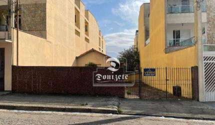Terreno à venda, 500 m² por R$ 1.610.000,00 - Campestre - Santo André/SP