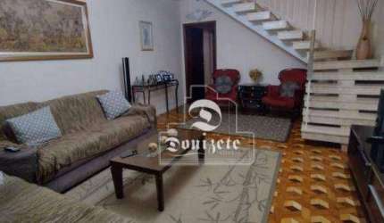 Sobrado com 4 dormitórios à venda, 192 m² por R$ 849.999,90 - Vila Homero Thon - Santo André/SP