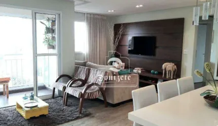 Apartamento com 3 dormitórios à venda, 85 m² por R$ 855.000,00 - Jardim - Santo André/SP