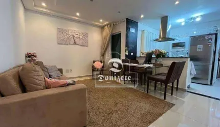 Apartamento com 3 dormitórios à venda, 87 m² por R$ 520.000,00 - Parque das Nações - Santo André/SP