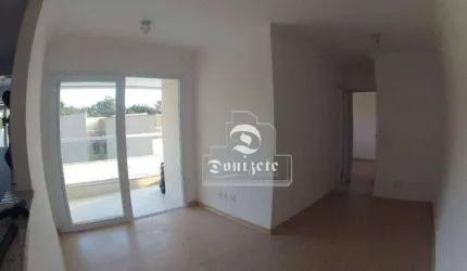 Apartamento com 2 dormitórios para alugar, 57 m² por R$ 3.391,00/mês - Jardim - Santo André/SP