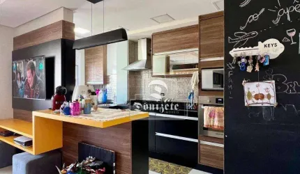 Apartamento à venda, 72 m² por R$ 658.000,08 - Vila Valparaíso - Santo André/SP
