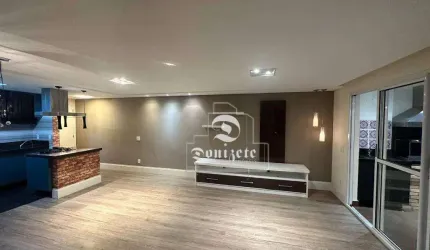 Apartamento com 3 dormitórios, 115 m² - venda por R$ 1.070.000,00 ou aluguel por R$ 8.340,75/mês - Vila Valparaíso - Santo André/SP