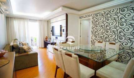 Apartamento com 3 dormitórios à venda, 90 m² por R$ 699.999,90 - Vila Assunção - Santo André/SP