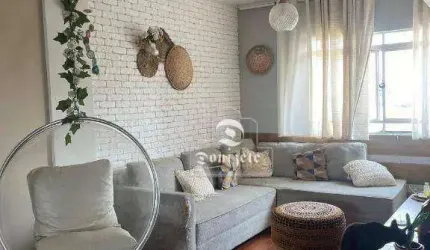 Apartamento à venda, 82 m² por R$ 455.000,00 - Campestre - Santo André/SP