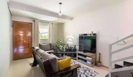 Sobrado com 3 dormitórios à venda, 96 m² por R$ 639.999,90 - Parque das Nações - Santo André/SP