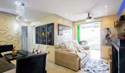 Apartamento com 2 dormitórios à venda, 75 m² por R$ 699.999,90 - Vila Valparaíso - Santo André/SP