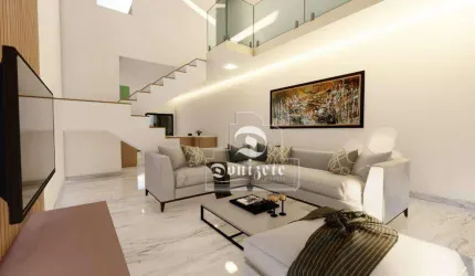 Sobrado com 3 dormitórios à venda, 150 m² por R$ 1.649.999,99 - Parque Jaçatuba - Santo André/SP