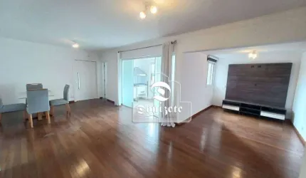 Apartamento com 3 dormitórios para alugar, 135 m² por R$ 7.065,00/mês - Jardim - Santo André/SP