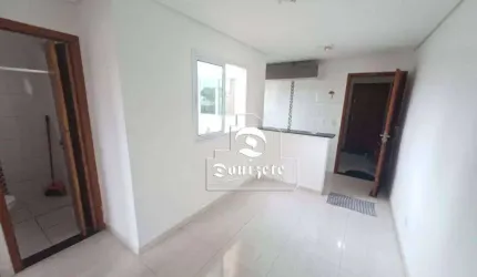 Cobertura para alugar, 80 m² por R$ 2.175,08/mês - Vila Alzira - Santo André/SP