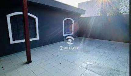 Casa com 3 dormitórios para alugar, 185 m² por R$ 4.997,91/mês - Vila Príncipe de Gales - Santo André/SP