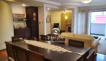 Apartamento com 3 dormitórios à venda, 192 m² por R$ 890.000,00 - Vila Bastos - Santo André/SP