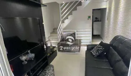Sobrado com 3 dormitórios à venda, 130 m² por R$ 596.999,99 - Jardim Santo Antônio - Santo André/SP