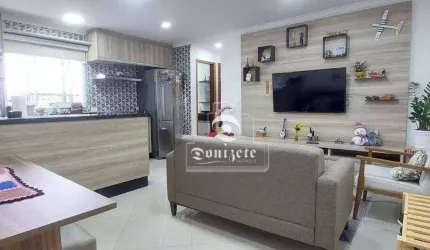 Cobertura à venda, 120 m² por R$ 645.000,00 - Vila Scarpelli - Santo André/SP