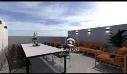 Cobertura com 2 dormitórios à venda, 105 m² por R$ 469.999,90 - Vila Camilópolis - Santo André/SP