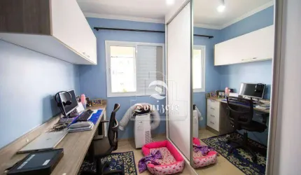 Apartamento com 3 dormitórios à venda, 77 m² por R$ 739.000,00 - Campestre - Santo André/SP