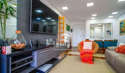 Apartamento com 4 dormitórios à venda, 124 m² por R$ 1.475.000,00 - Campestre - Santo André/SP