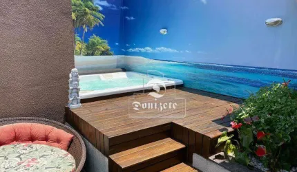 Cobertura com 3 dormitórios, 145 m² - venda por R$ 1.500.000,00 ou aluguel por R$ 8.370,01/mês - Campestre - Santo André/SP