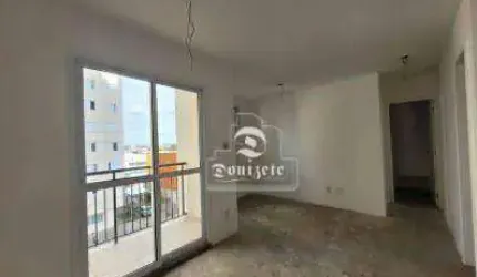 Apartamento com 2 dormitórios à venda, 48 m² por R$ 349.000,00 - Parque Jaçatuba - Santo André/SP
