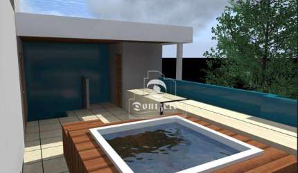 Cobertura com 2 dormitórios à venda, 88 m² por R$ 630.000,00 - Paraíso - Santo André/SP