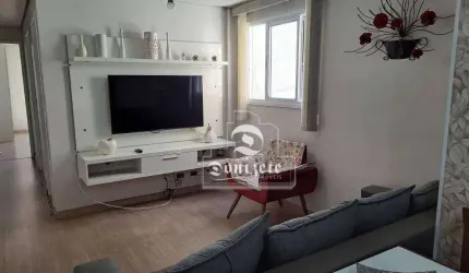 Apartamento com 2 dormitórios à venda, 62 m² por R$ 395.000,00 - Vila Humaitá - Santo André/SP