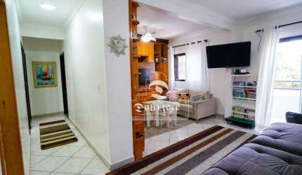 Apartamento com 2 dormitórios à venda, 84 m² por R$ 450.000,00 - Vila Homero Thon - Santo André/SP